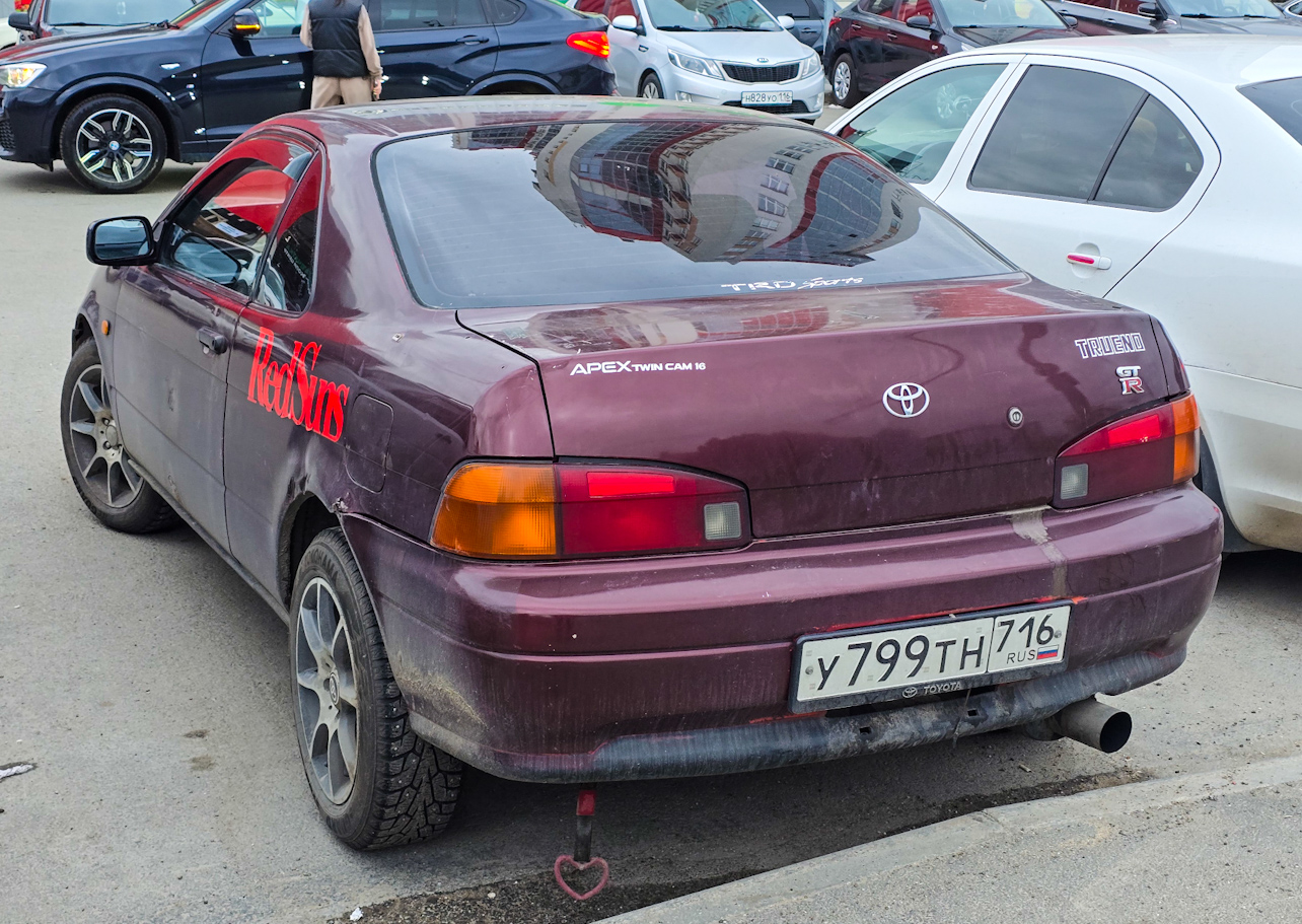 Татарстан, № У 799 ТН 716 — Toyota Cynos (L40) '91-95