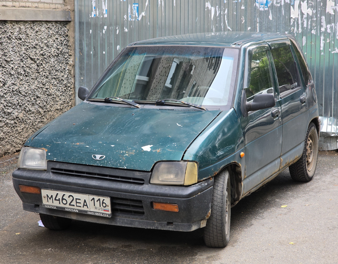 Татарстан, № М 462 ЕА 116 — Daewoo Tico '91-01