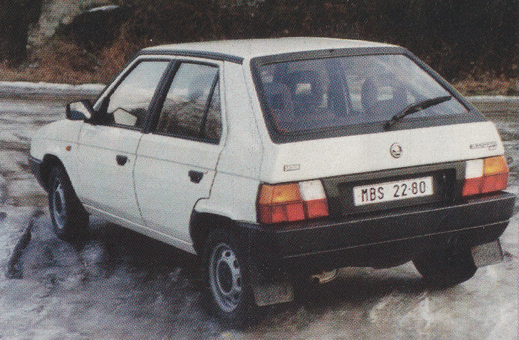 Чехия, № MBS 22-80 — Škoda Favorit (Type 781) '87-91; Исторические фотографии (до 2000 года) (Чехия)
