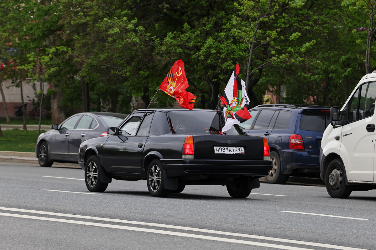 Москва, № Н 981 ВТ 797 — Москвич-2142S0 Дуэт-2 '99-01; Москва — Круг Победы 2026