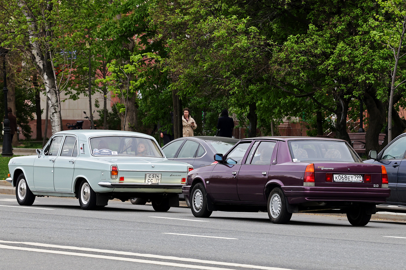 Москва, № К 068 ЕТ 799 — Москвич-2142R5 Князь Владимир '97-01; Москва — Круг Победы 2026