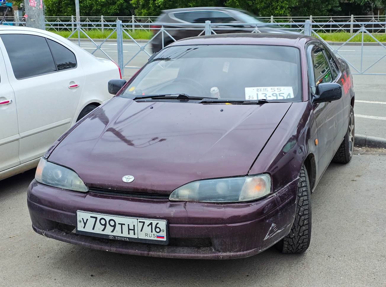 Татарстан, № У 799 ТН 716 — Toyota Cynos (L40) '91-95