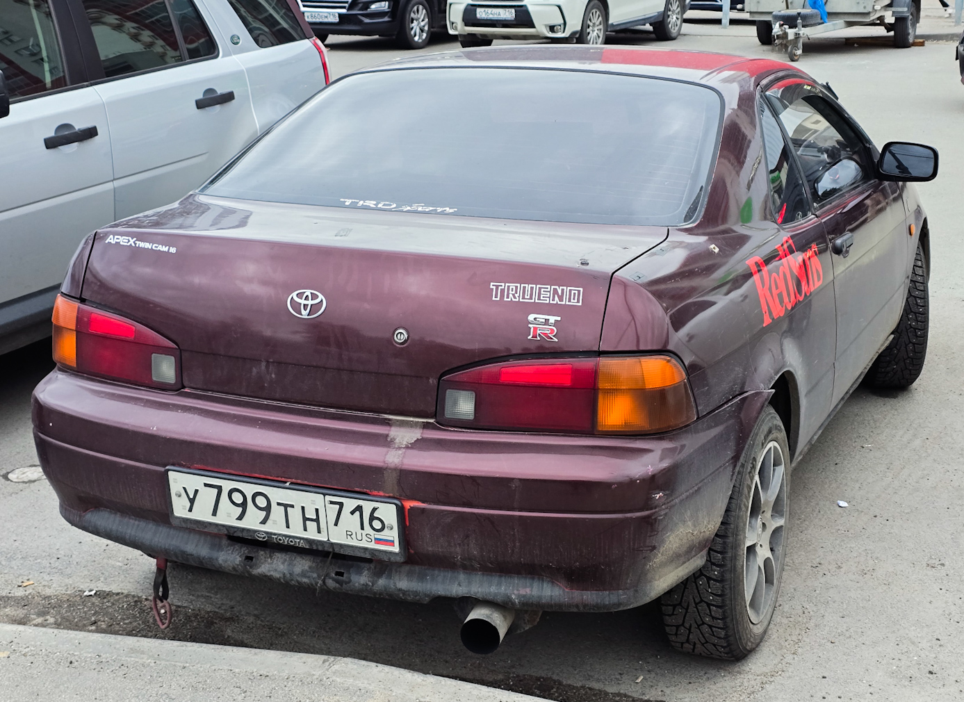 Татарстан, № У 799 ТН 716 — Toyota Cynos (L40) '91-95