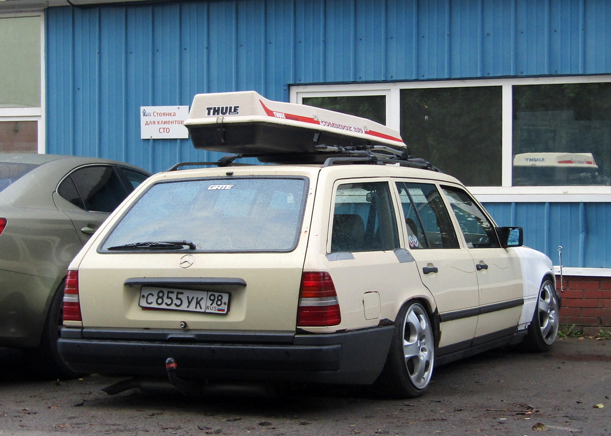 Санкт-Петербург, № С 855 УК 98 — Mercedes-Benz (S124) '86-96