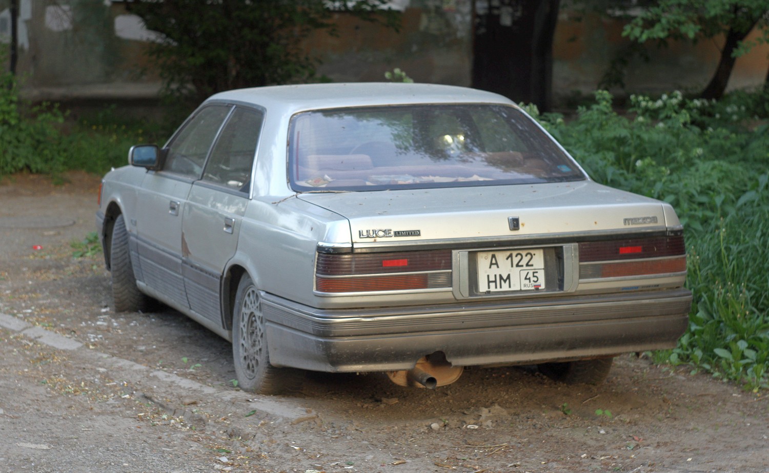 Курганская область, № А 122 НМ 45 — Mazda Luce (HC) '86-91
