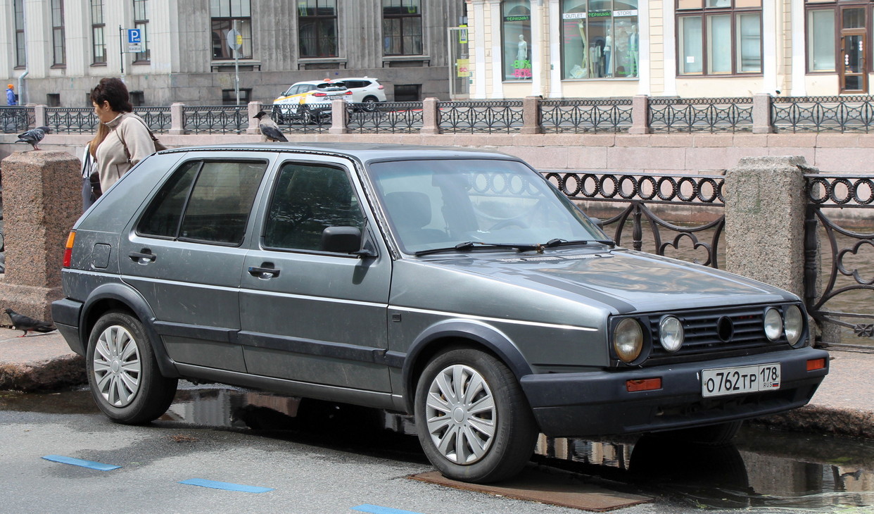 Санкт-Петербург, № О 762 ТР 178 — Volkswagen Golf (Typ 19) '83-92