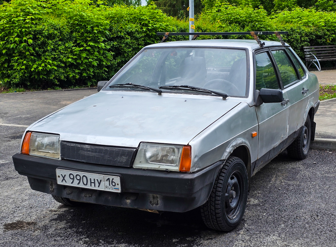 Татарстан, № Х 990 НУ 16 — ВАЗ-21099 '90-04