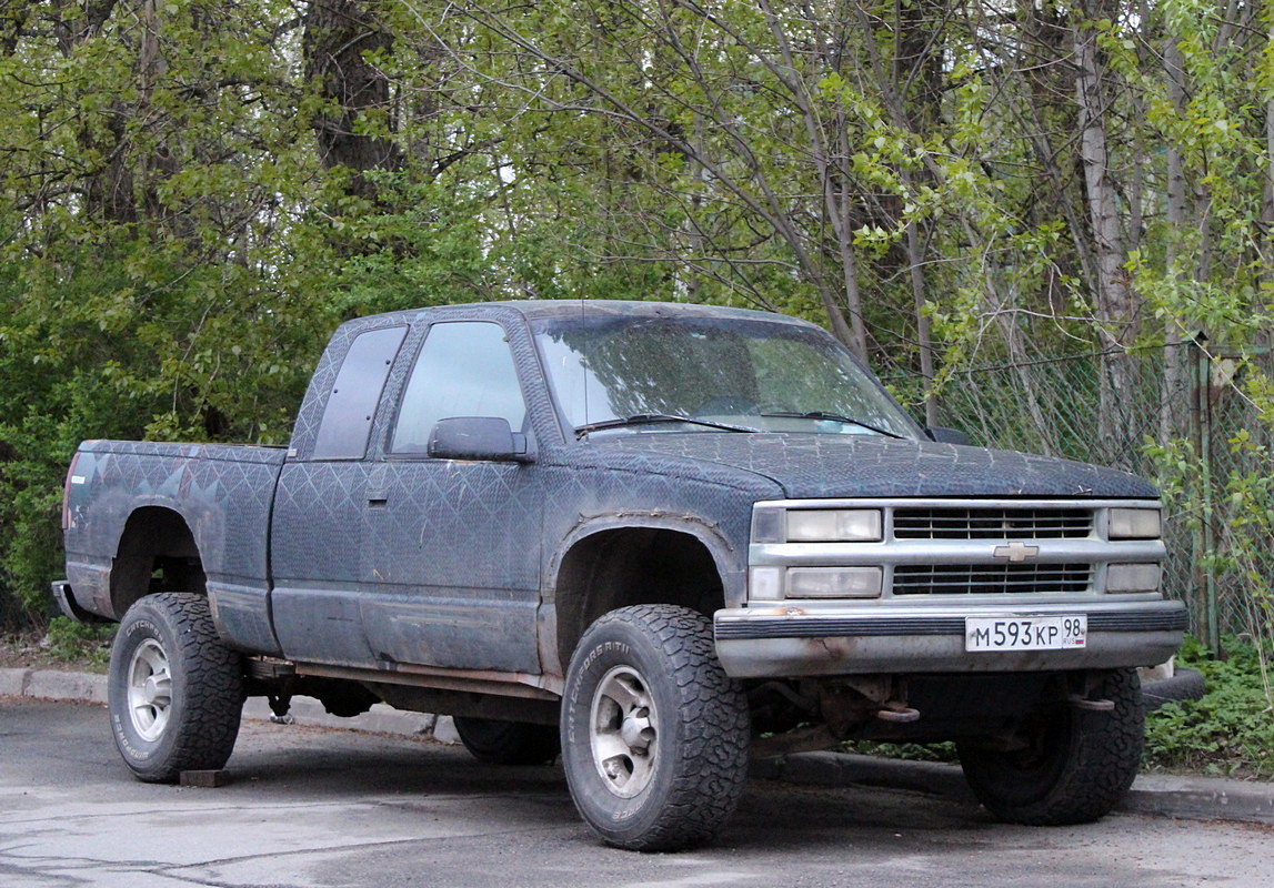Санкт-Петербург, № М 593 КР 98 — Chevrolet (Общая модель)