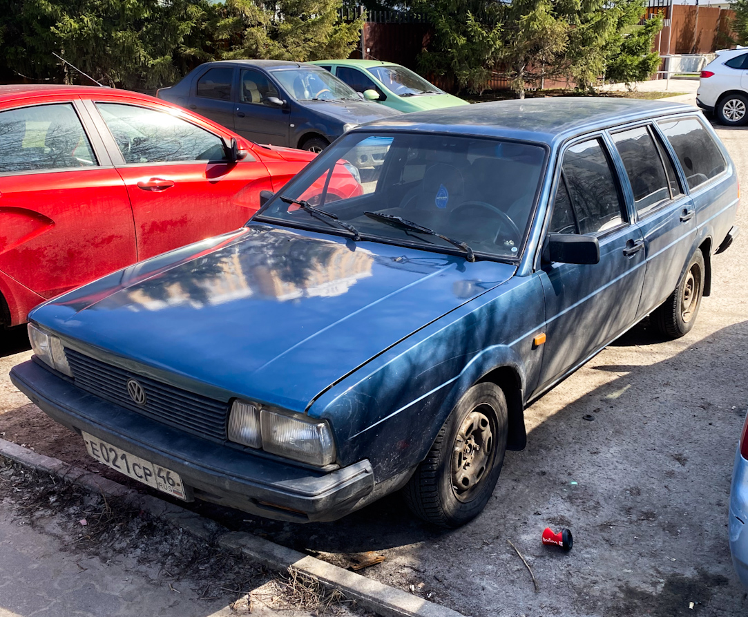 Белгородская область, № Е 021 СР 46 — Volkswagen Passat Variant (B2) '80-88