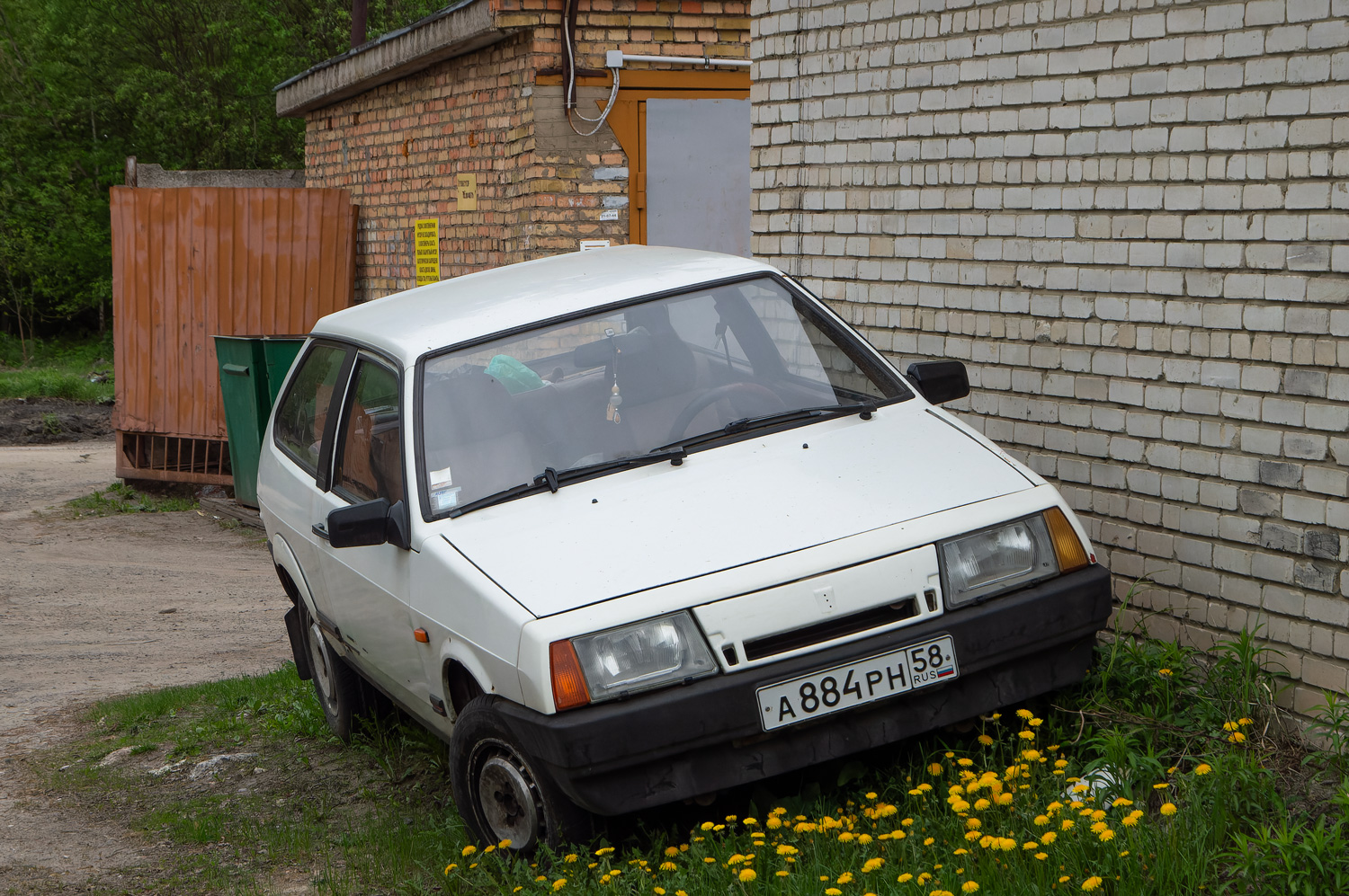 Пензенская область, № А 884 РН 58 — ВАЗ-2108 '84-94