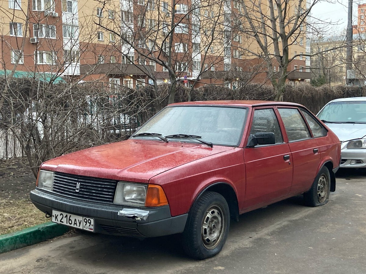 Москва, № К 216 АУ 99 — Москвич-2141 '86-98