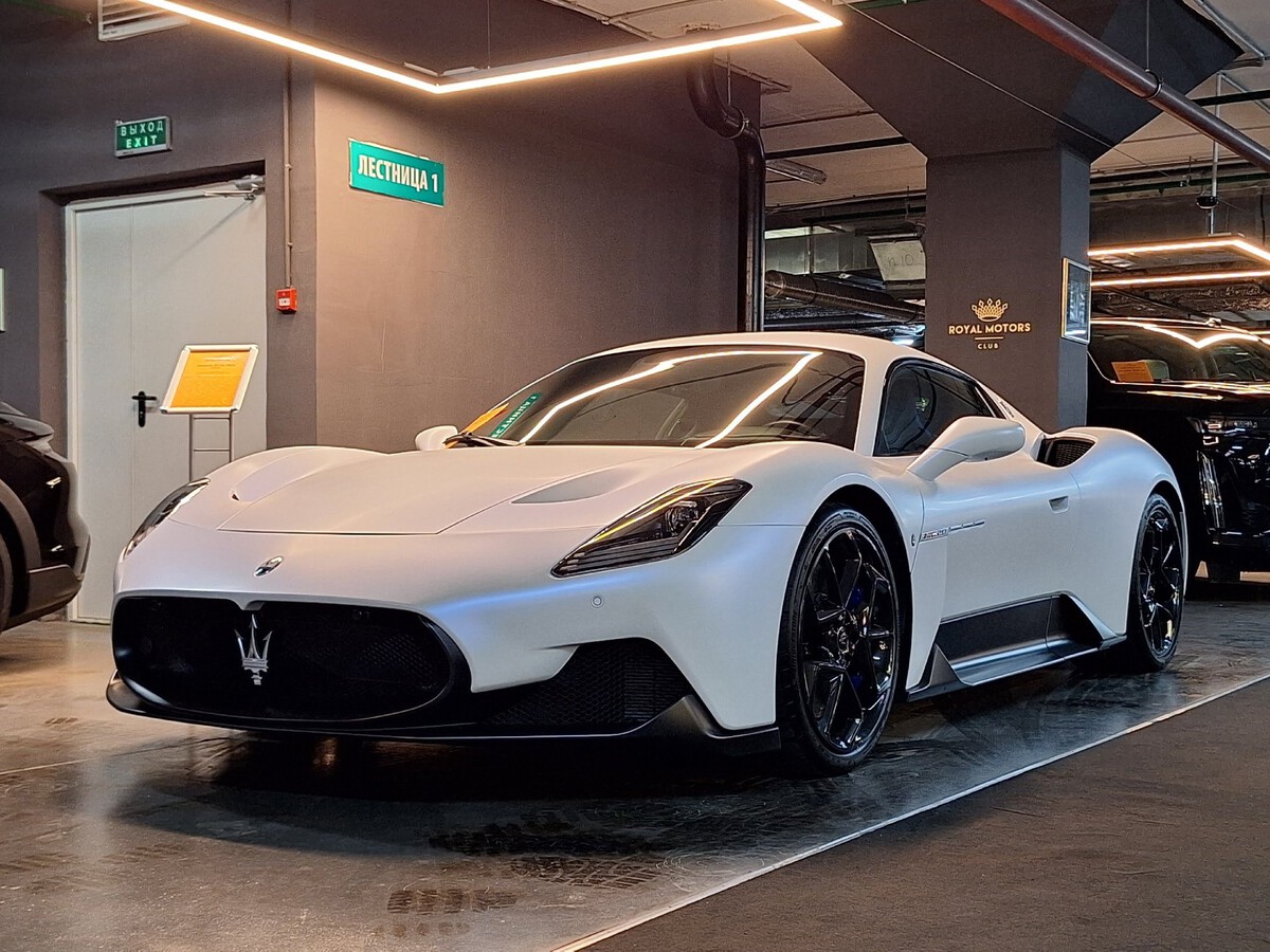 Москва, № (77) Б/Н 0967 — Maserati MC 20 '20-н.в.; Транспортные средства без номеров (Москва)