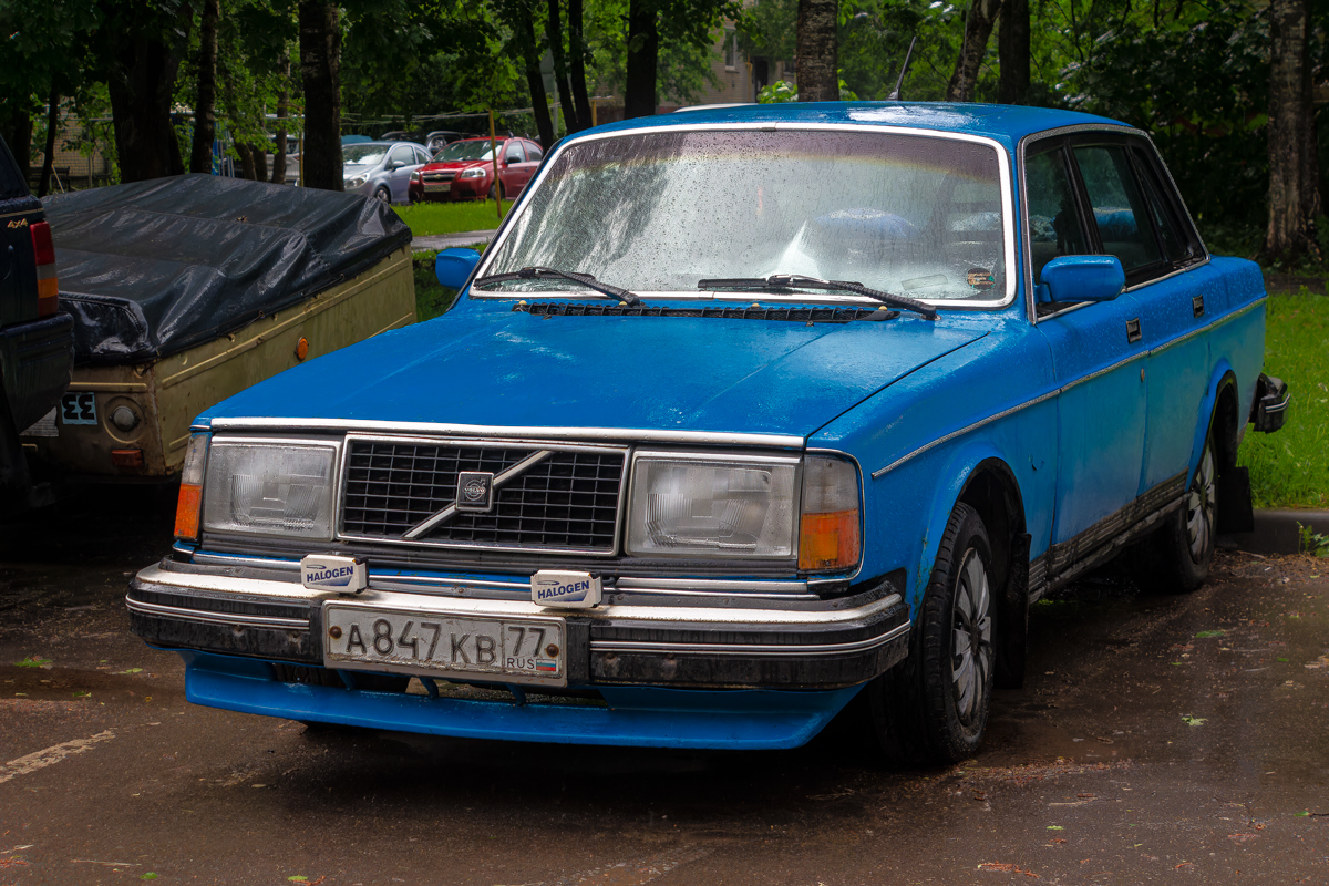 Москва, № А 847 КВ 77 — Volvo 240 GL '86–93