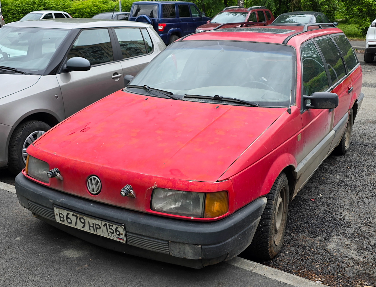 Татарстан, № В 679 НР 156 — Volkswagen Passat Variant (B3) '88-93