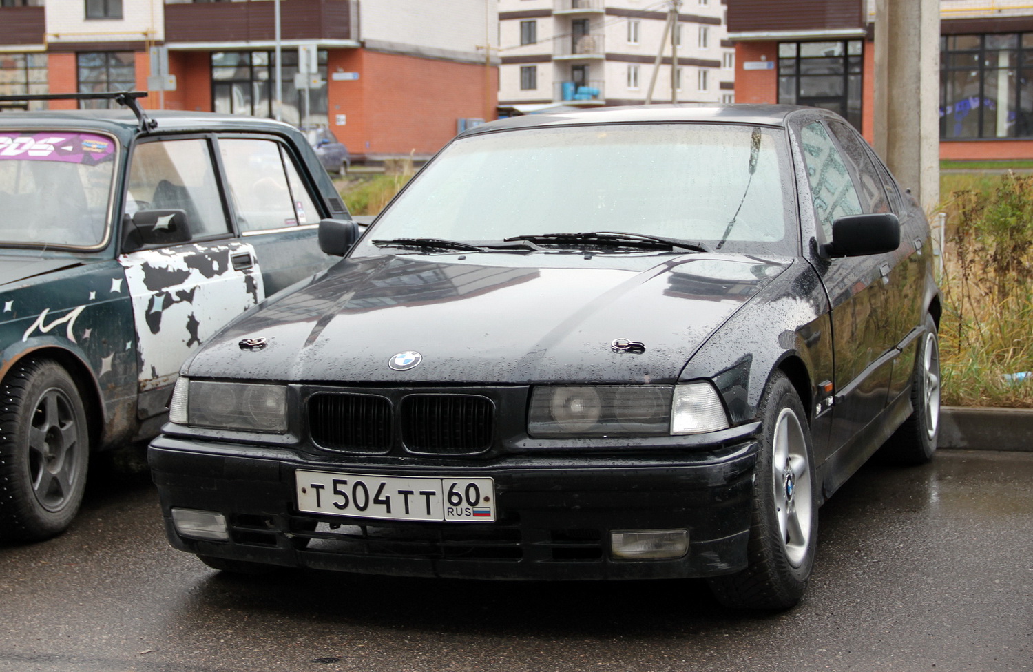 Псковская область, № Т 504 ТТ 60 — BMW 3 Series (E36) '90-00