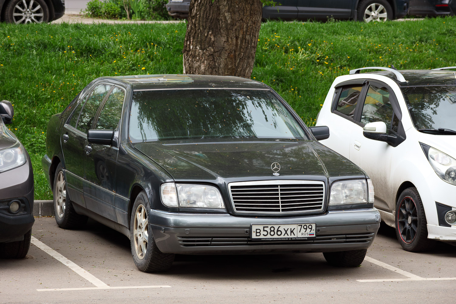 Москва, № В 586 ХК 799 — Mercedes-Benz (W140) '91-98