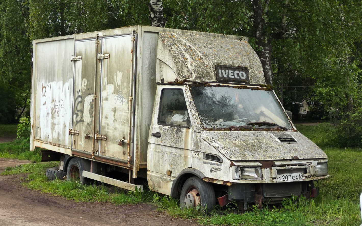 Тверская область, № А 207 ОА 69 — Iveco Daily '89-99