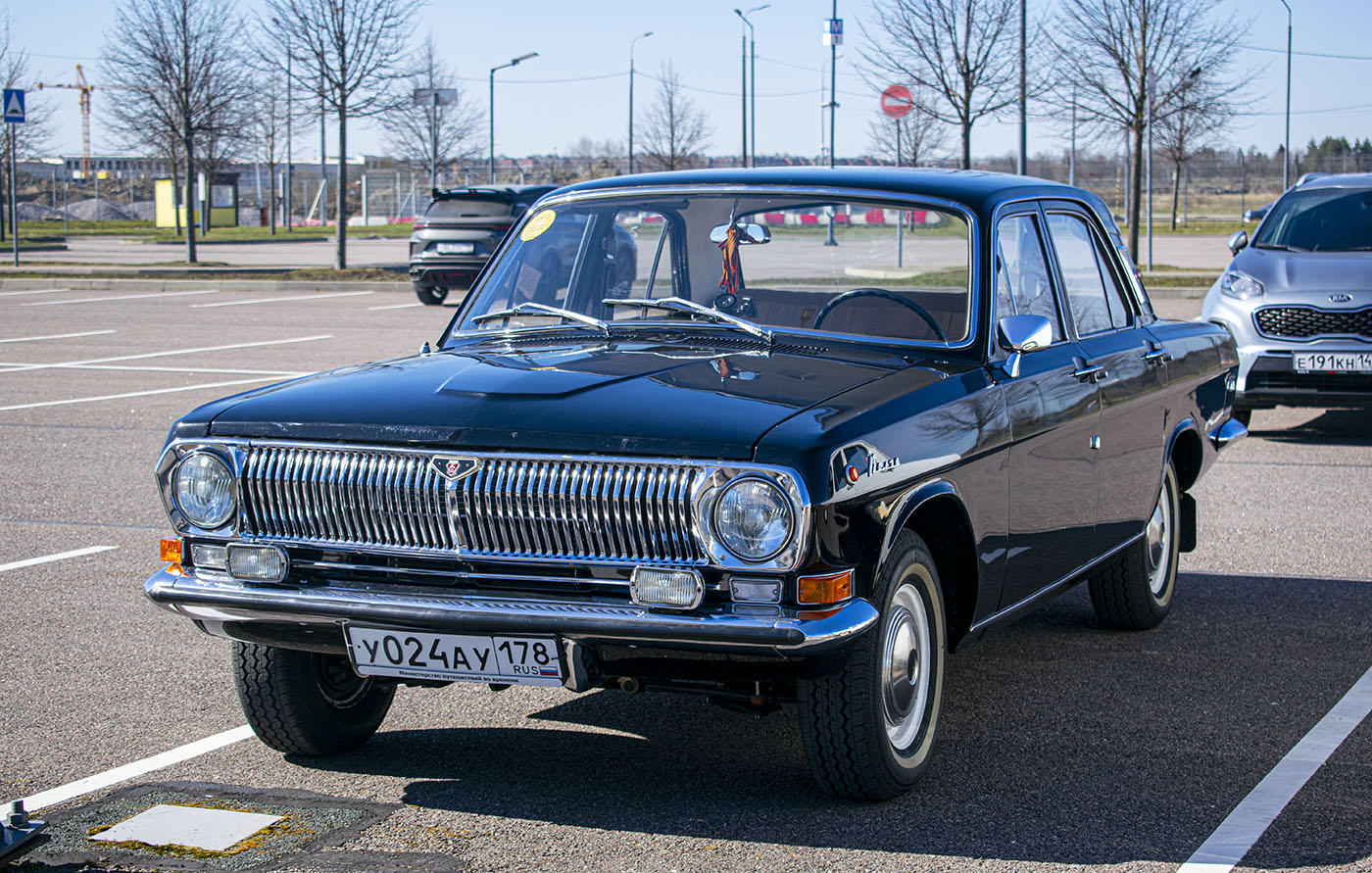 Санкт-Петербург, № У 024 АУ 178 — ГАЗ-24 Волга '68-86