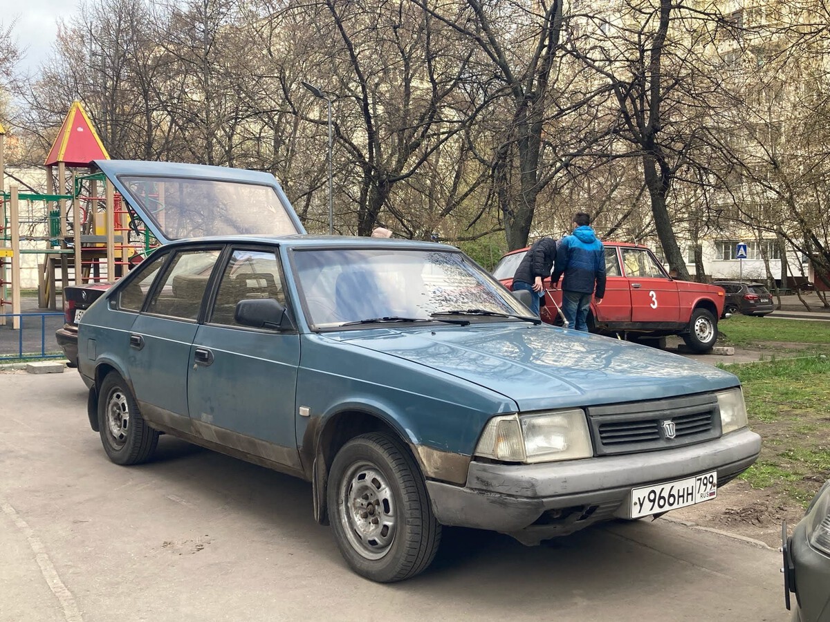 Москва, № У 966 НН 799 — Москвич-214122 '94-98