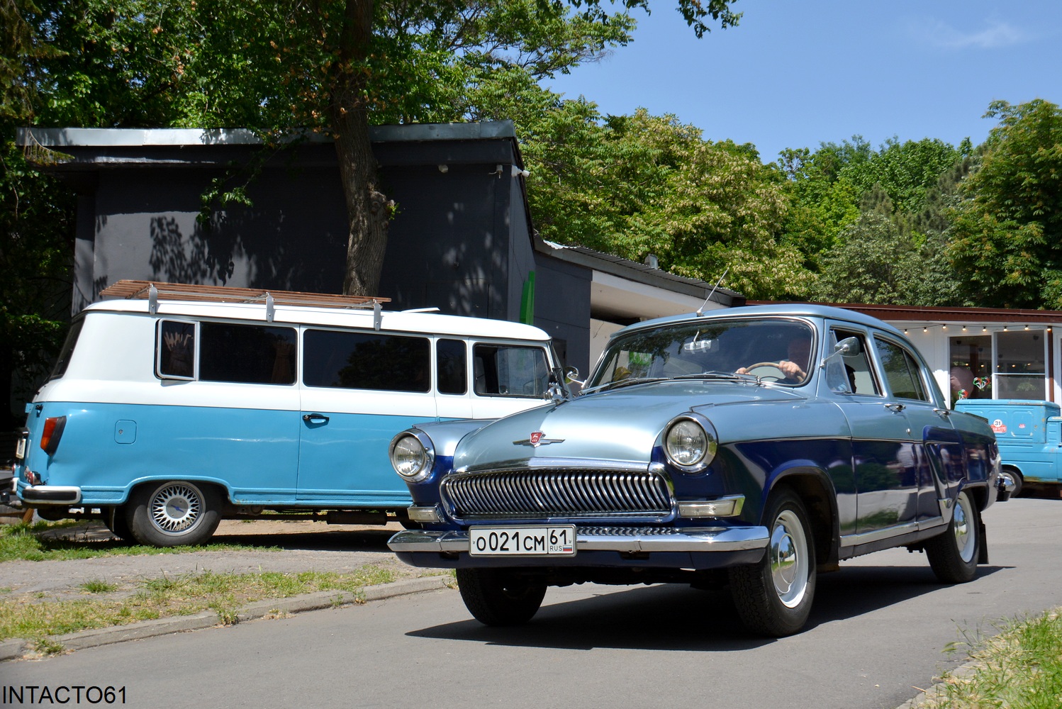 Ростовская область, № О 021 СМ 61 — ГАЗ-21Р Волга '65-70; Ростовская область — Retro Motor Show_2026_Май