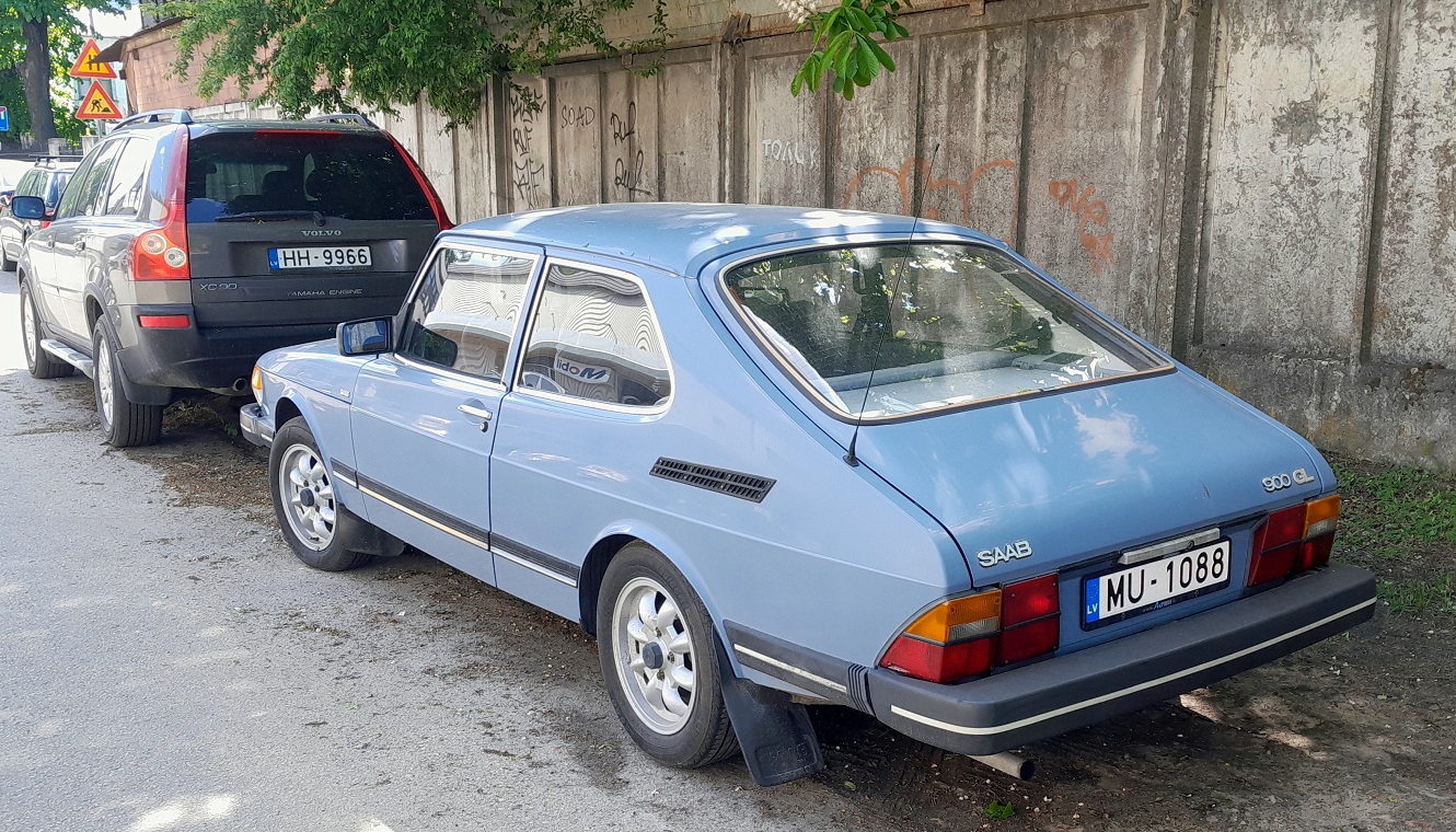 Латвия, № MU-1088 — Saab 900 '78-93