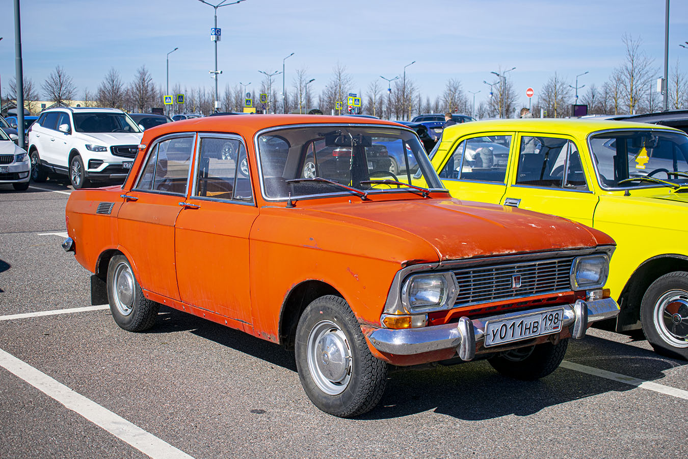Санкт-Петербург, № У 011 НВ 198 — Москвич-412ИЭ '69-75