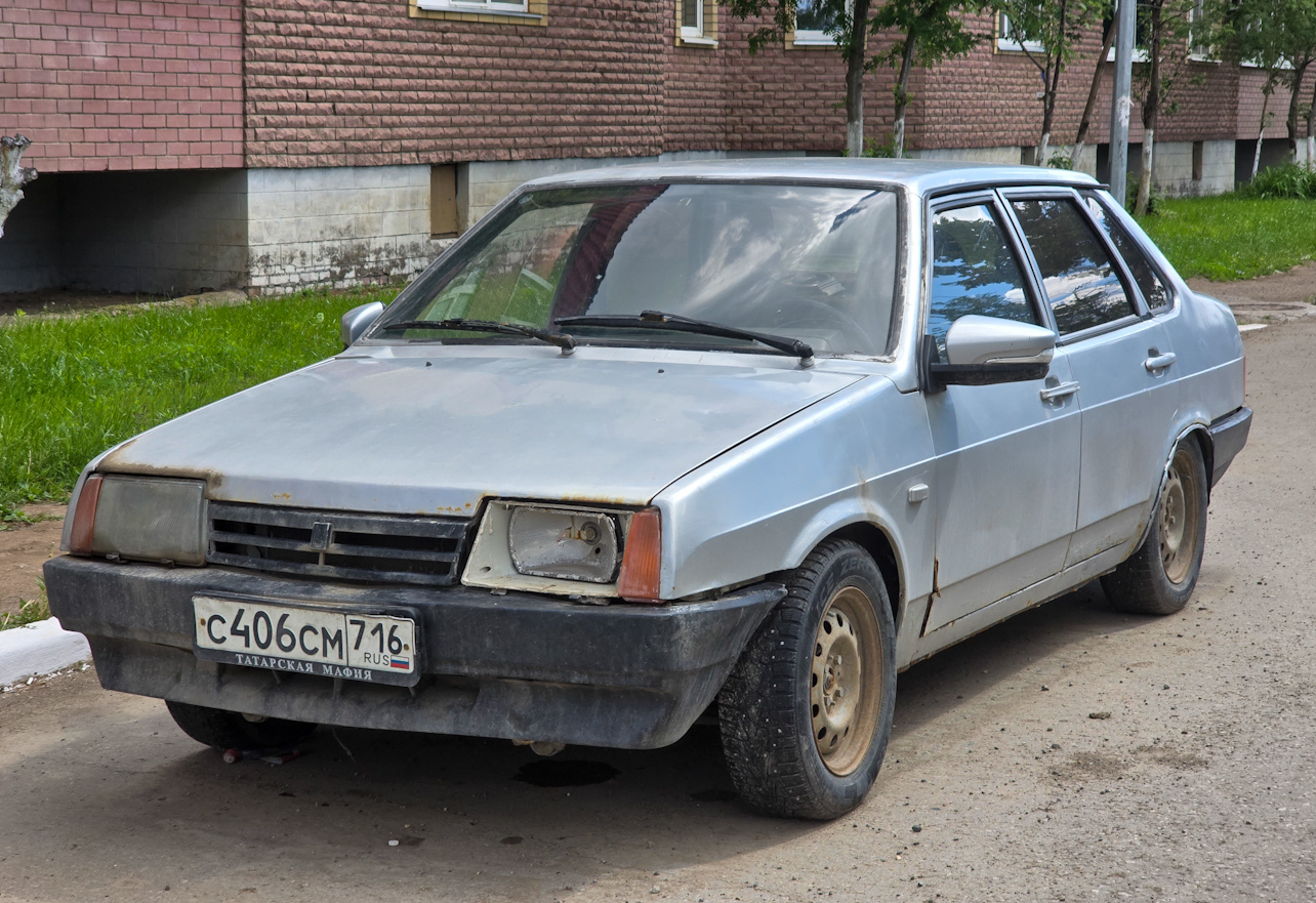 Татарстан, № С 406 СМ 716 — ВАЗ-21099 '90-04