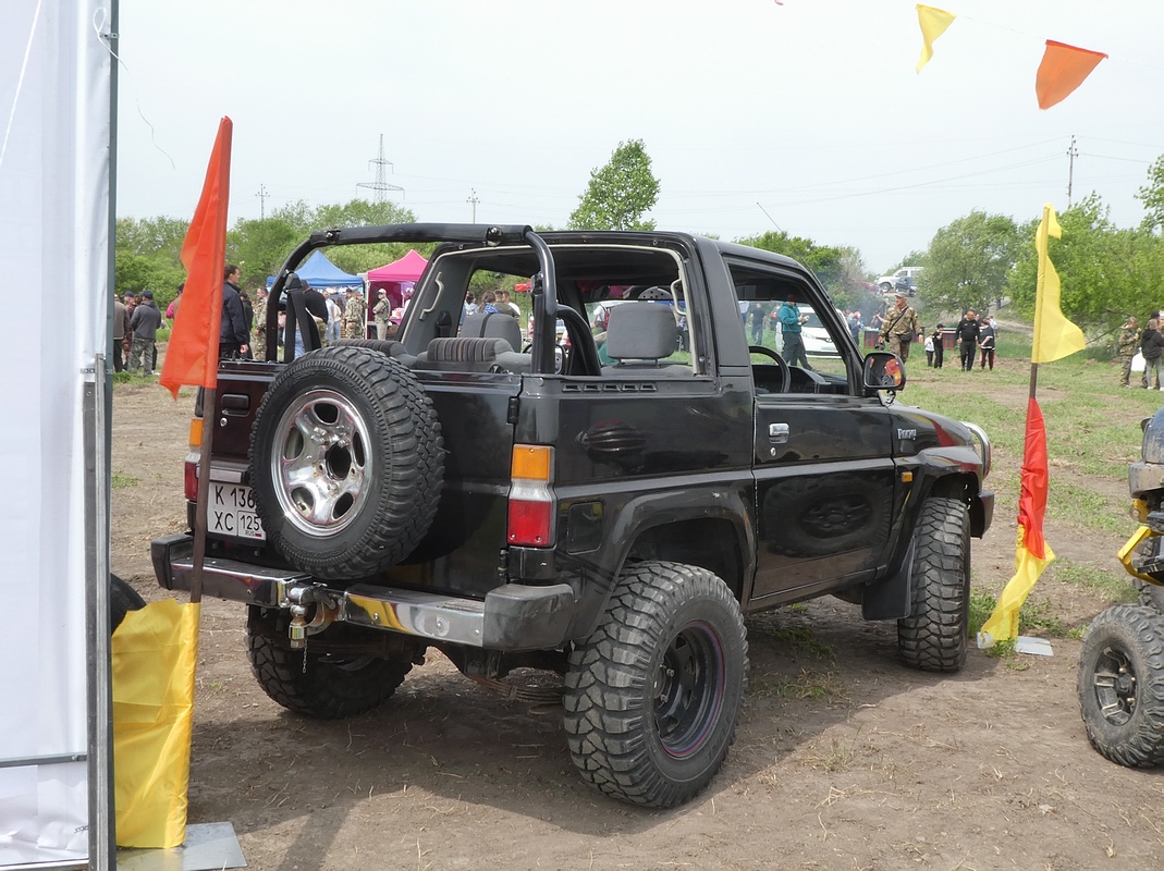Приморский край, № К 136 ХС 125 — Daihatsu Rocky (F300) '89–02; Приморский край — Внедорожный фестиваль «Спасские тропы»