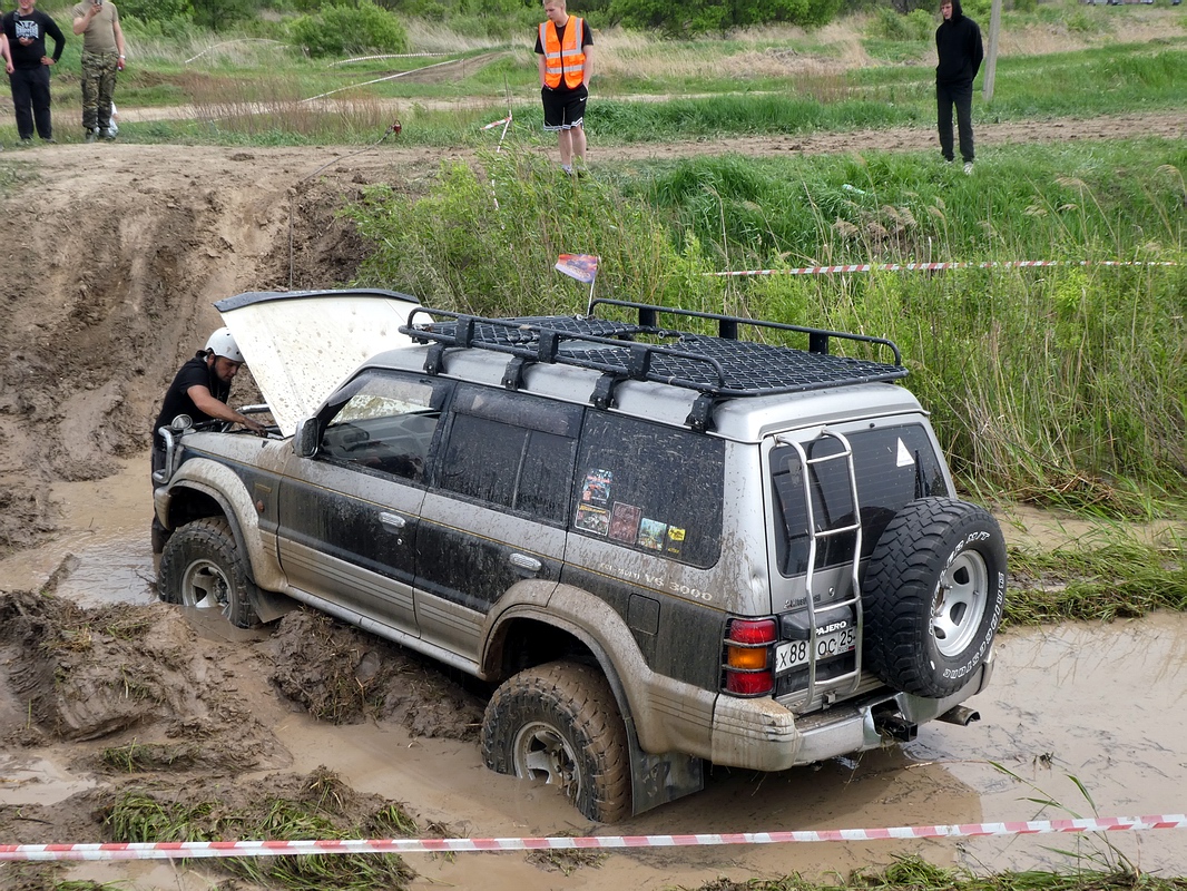 Приморский край, № Х 887 ОС 25 — Mitsubishi Pajero (2G) '91-99; Приморский край — Внедорожный фестиваль «Спасские тропы»
