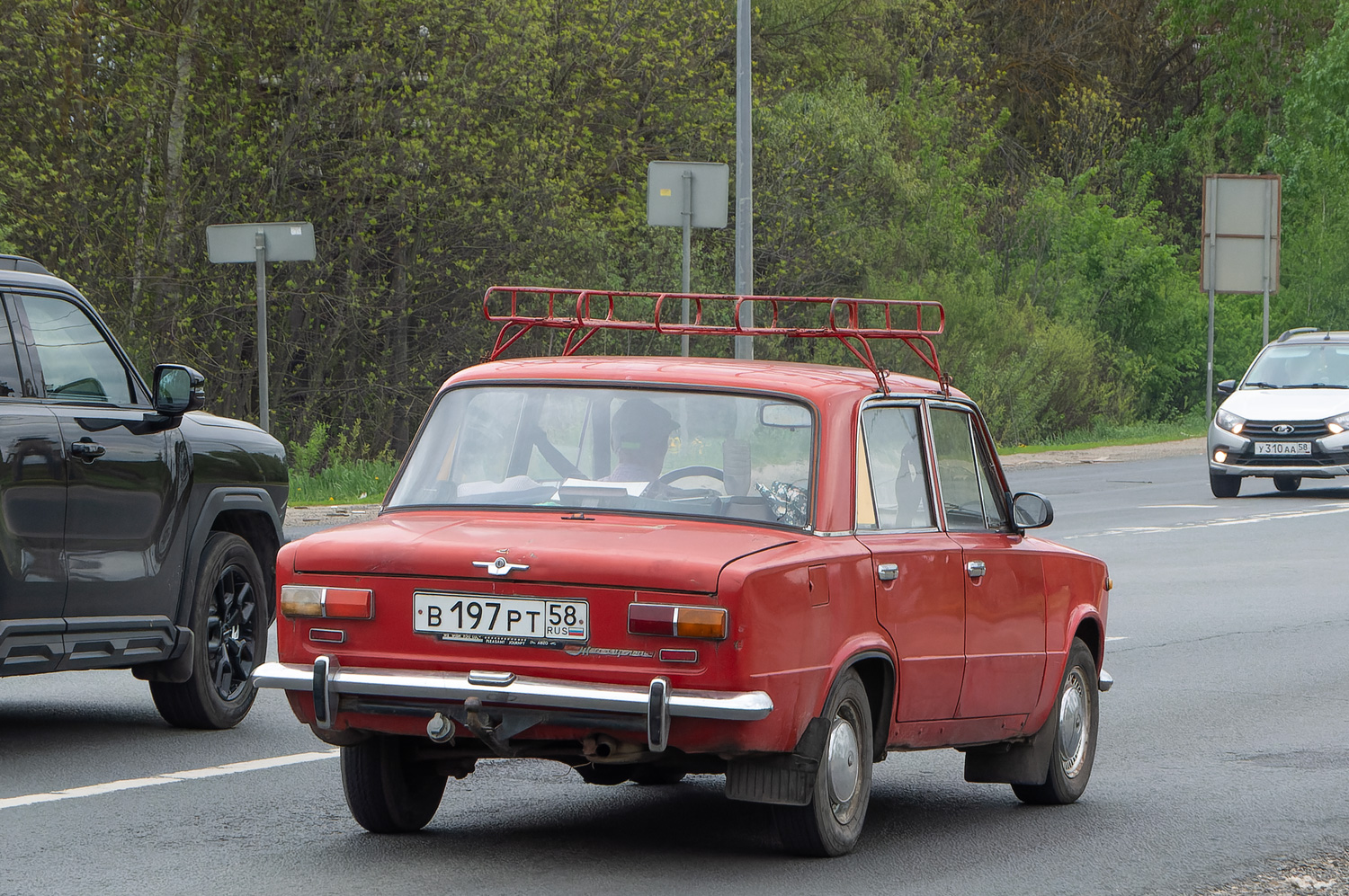 Пензенская область, № В 197 РТ 58 — ВАЗ-2101 Жигули '70-83