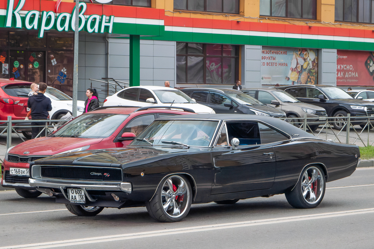 Пензенская область, № О 600 АА 58 — Dodge Charger (2G) '68-70