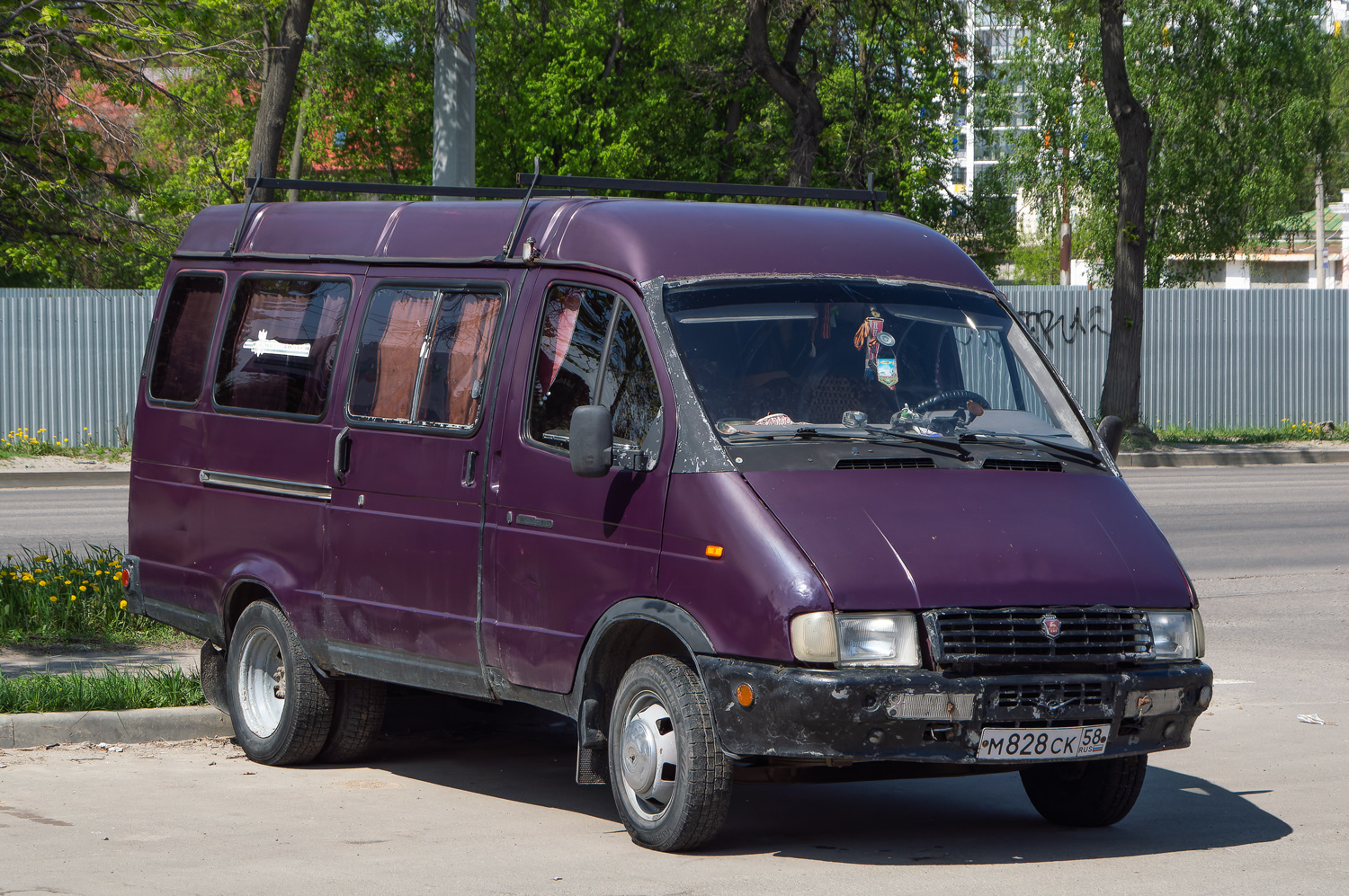 Пензенская область, № М 828 СК 58 — ГАЗ-3221 ГАЗель '96-03