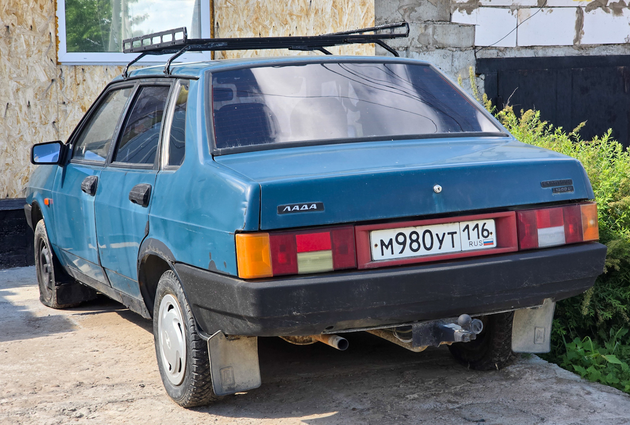 Татарстан, № М 980 УТ 116 — ВАЗ-21099 '90-04