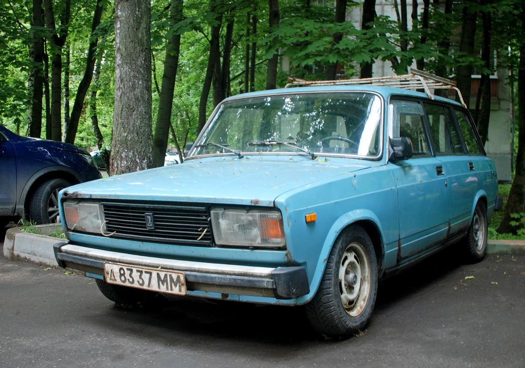 Москва, № Д 8337 ММ — ВАЗ-2104 Жигули '84-91
