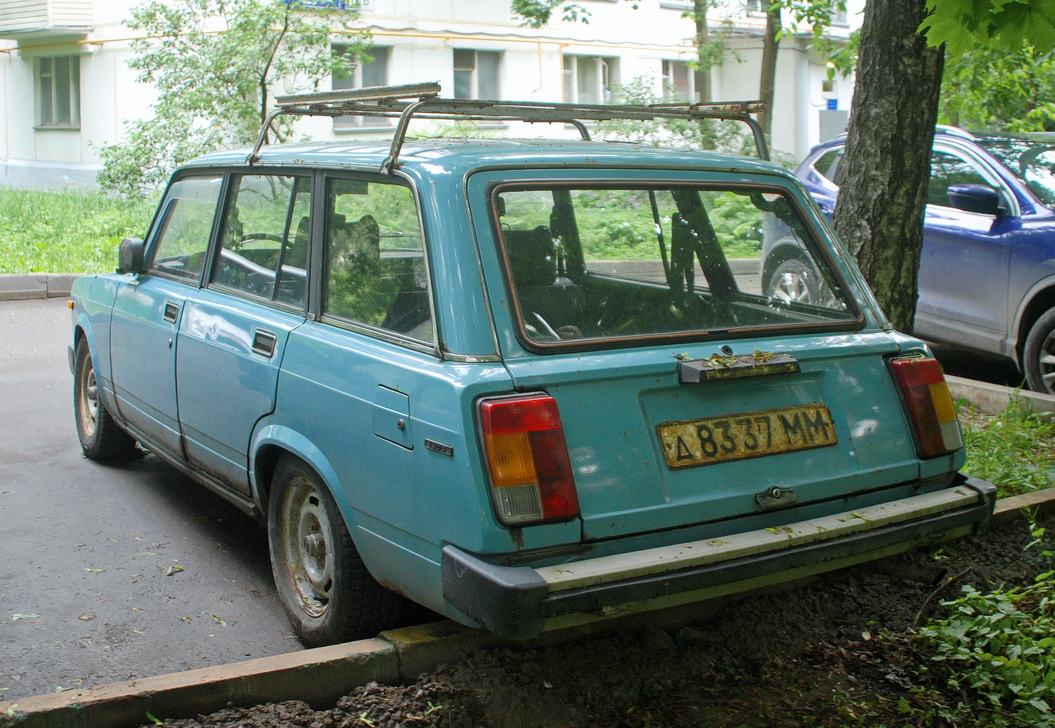 Москва, № Д 8337 ММ — ВАЗ-2104 Жигули '84-91