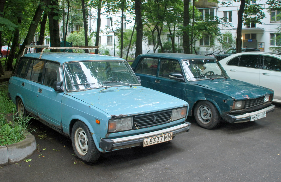 Москва, № Д 8337 ММ — ВАЗ-2104 Жигули '84-91