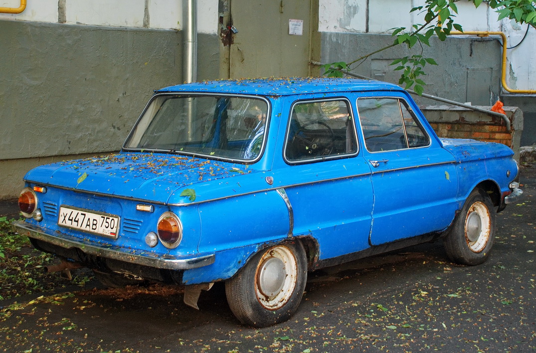 Московская область, № Х 447 АВ 750 — ЗАЗ-968/968А Запорожец '71-79