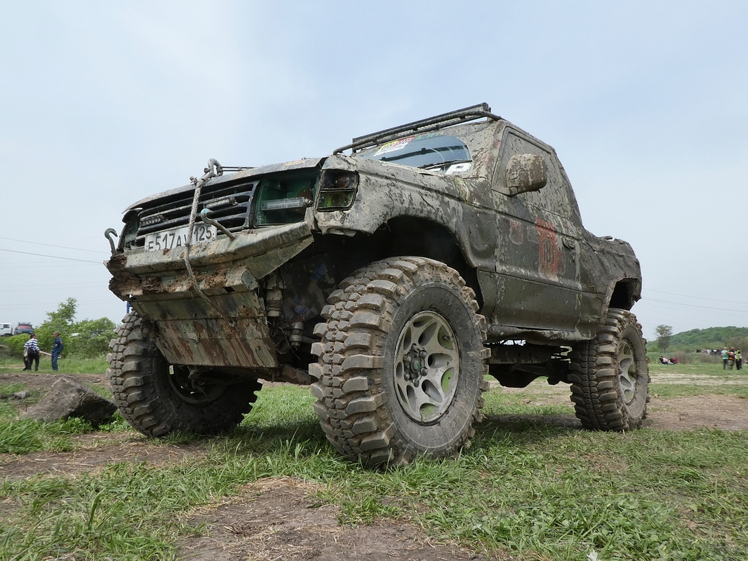 Приморский край, № Е 517 АУ 125 — Mitsubishi Pajero (2G) '91-99; Приморский край — Внедорожный фестиваль «Спасские тропы»