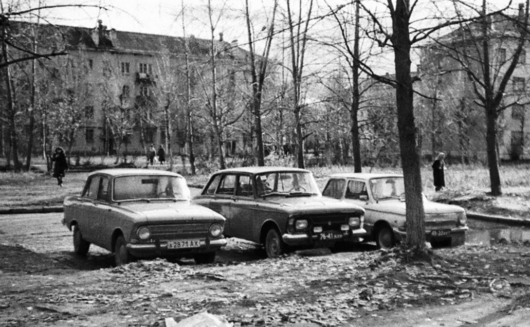 Архангельская область, № А 2871 АХ — Москвич-412ИЭ (Иж) '70-82; Исторические фотографии (до 2000 года) (Архангельская область)