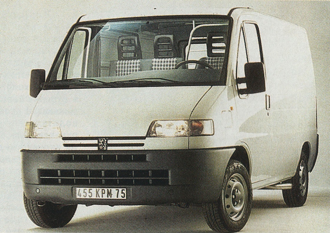 Франция, № 455 KPM 75 — Peugeot Boxer (230) '94-02; Исторические фотографии (до 2000 года) (Франция)