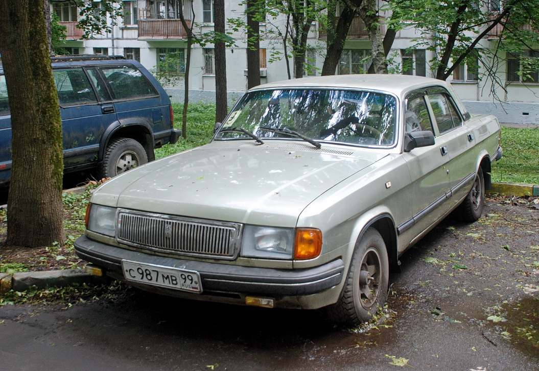 Москва, № С 987 МВ 99 — ГАЗ-31029 Волга '92-97