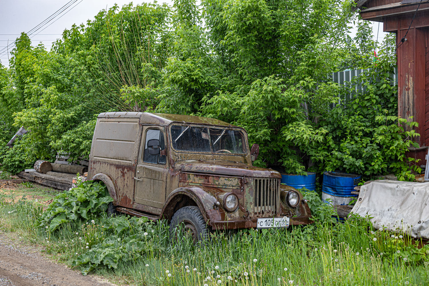 Свердловская область, № С 105 СТ 66 — ГАЗ-69 '53-73