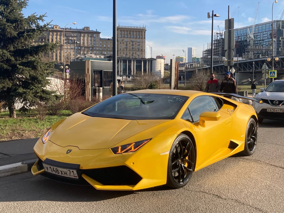Тульская область, № У 148 ХН 71 — Lamborghini Huracan '14-24