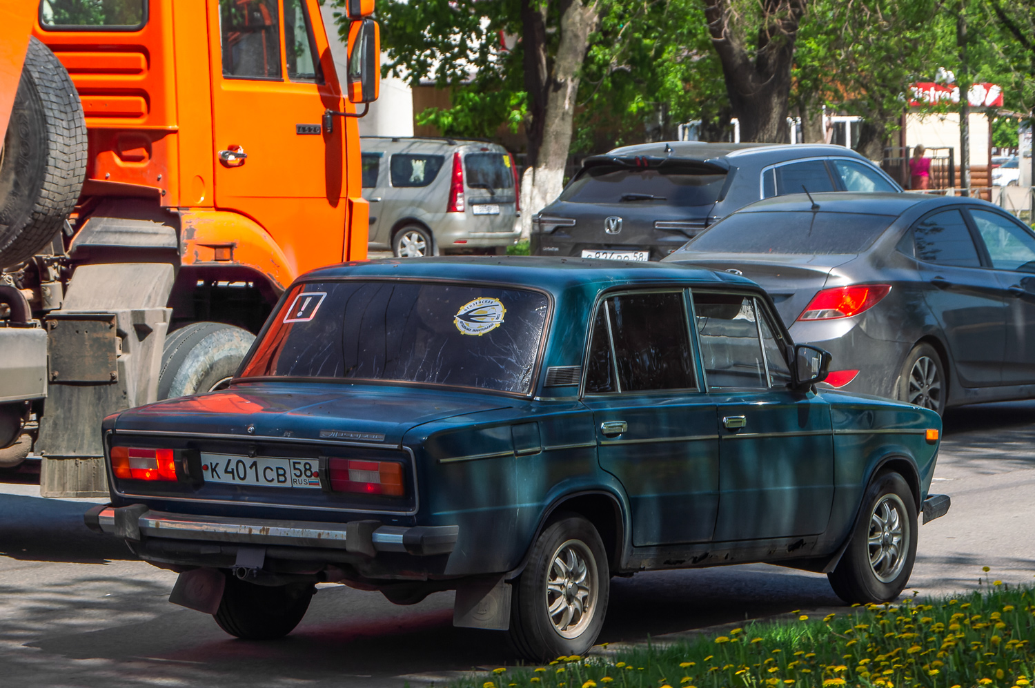Пензенская область, № К 401 СВ 58 — ВАЗ-2106 Жигули '75-06