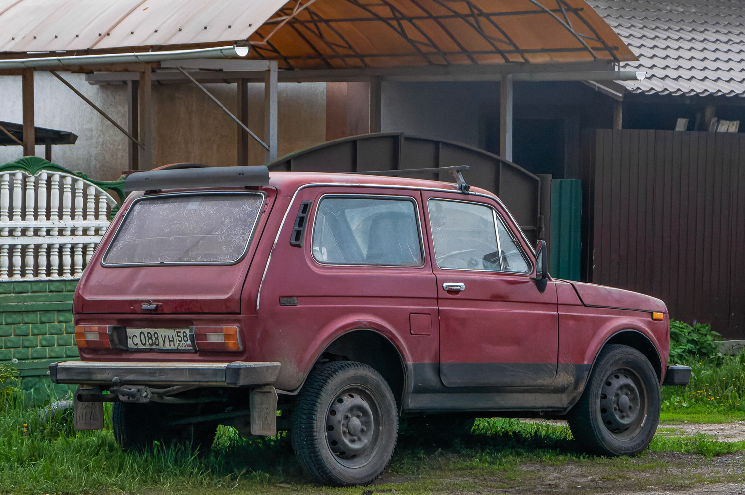 Пензенская область, № С 088 УН 58 — ВАЗ-2121 Нива '77-94