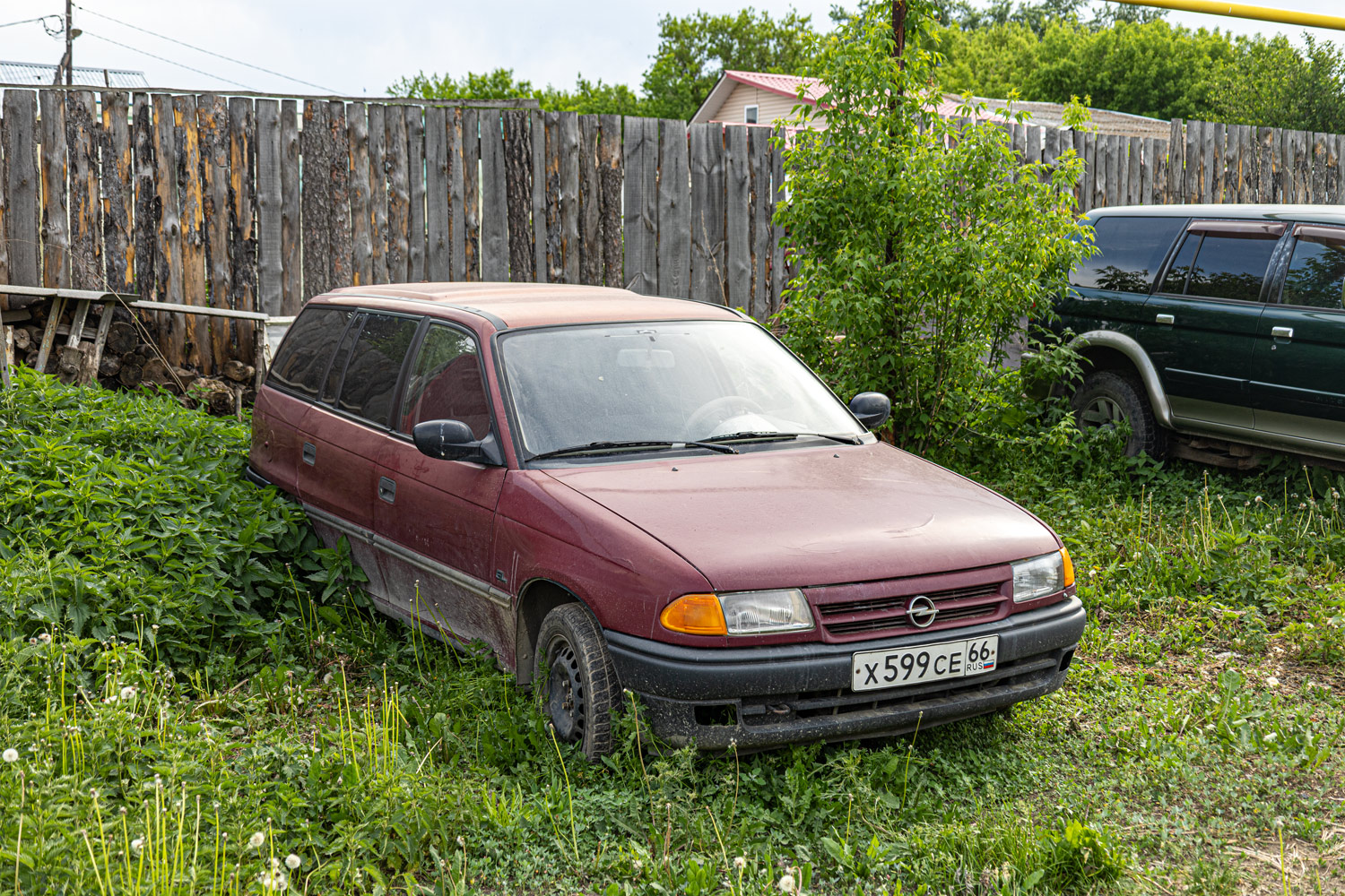 Свердловская область, № Х 599 СЕ 66 — Opel Astra (F, T92) Caravan '91-98