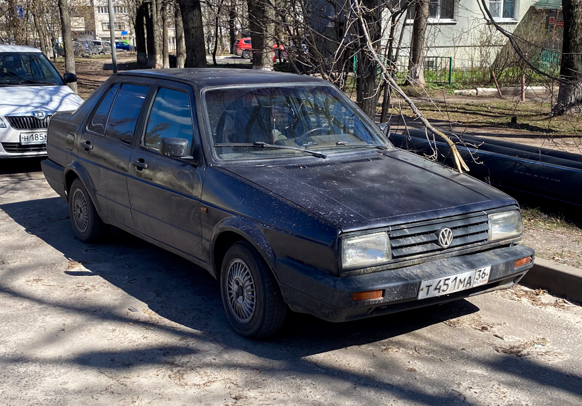 Воронежская область, № Т 451 МА 36 — Volkswagen Jetta Mk2 (Typ 16) '84-92