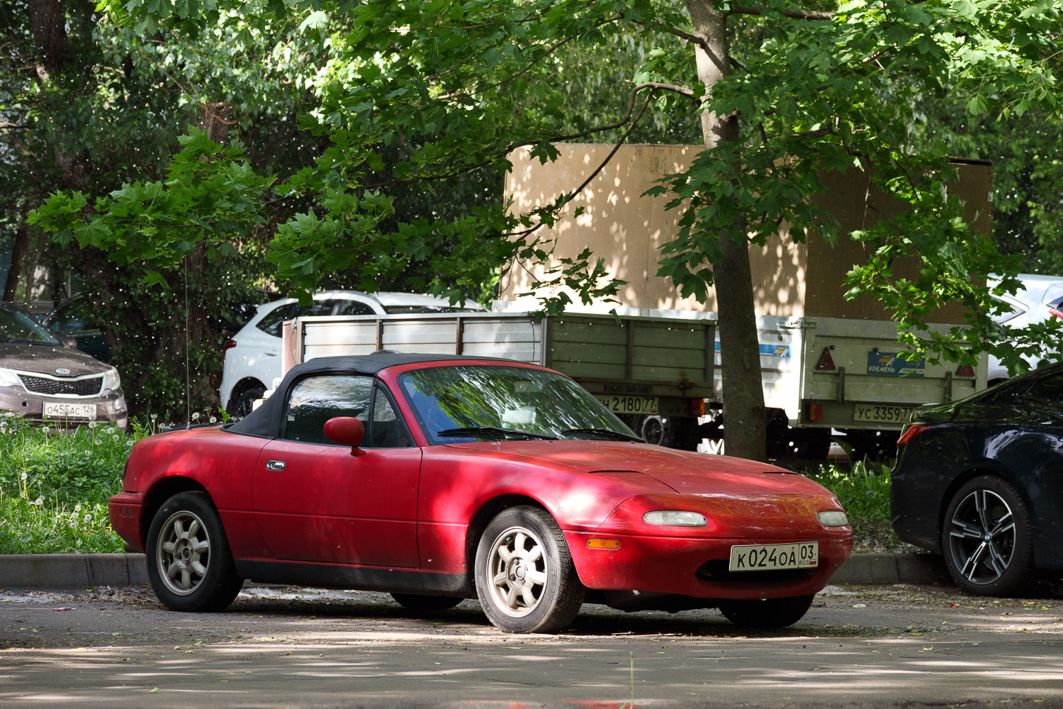 Бурятия, № К 024 ОА 03 — Mazda MX-5 (NA) '89-97