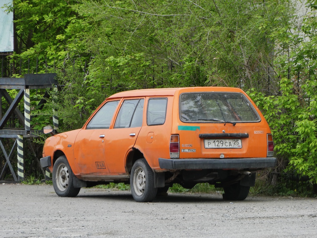 Приморский край, № Р 129 СА 25 — Mazda Familia (BF) '85-89