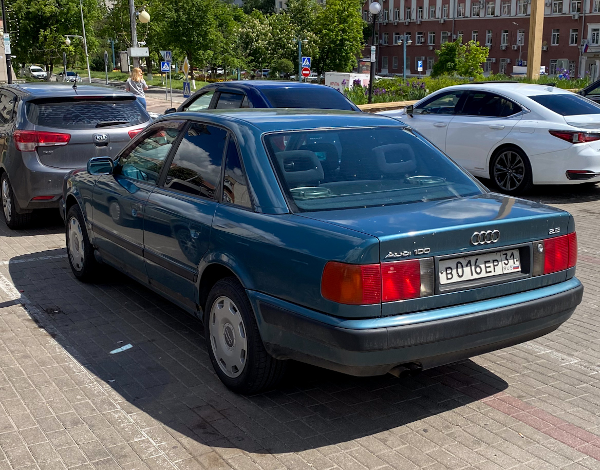 Белгородская область, № В 016 ЕР 31 — Audi 100 (C4) '90-94